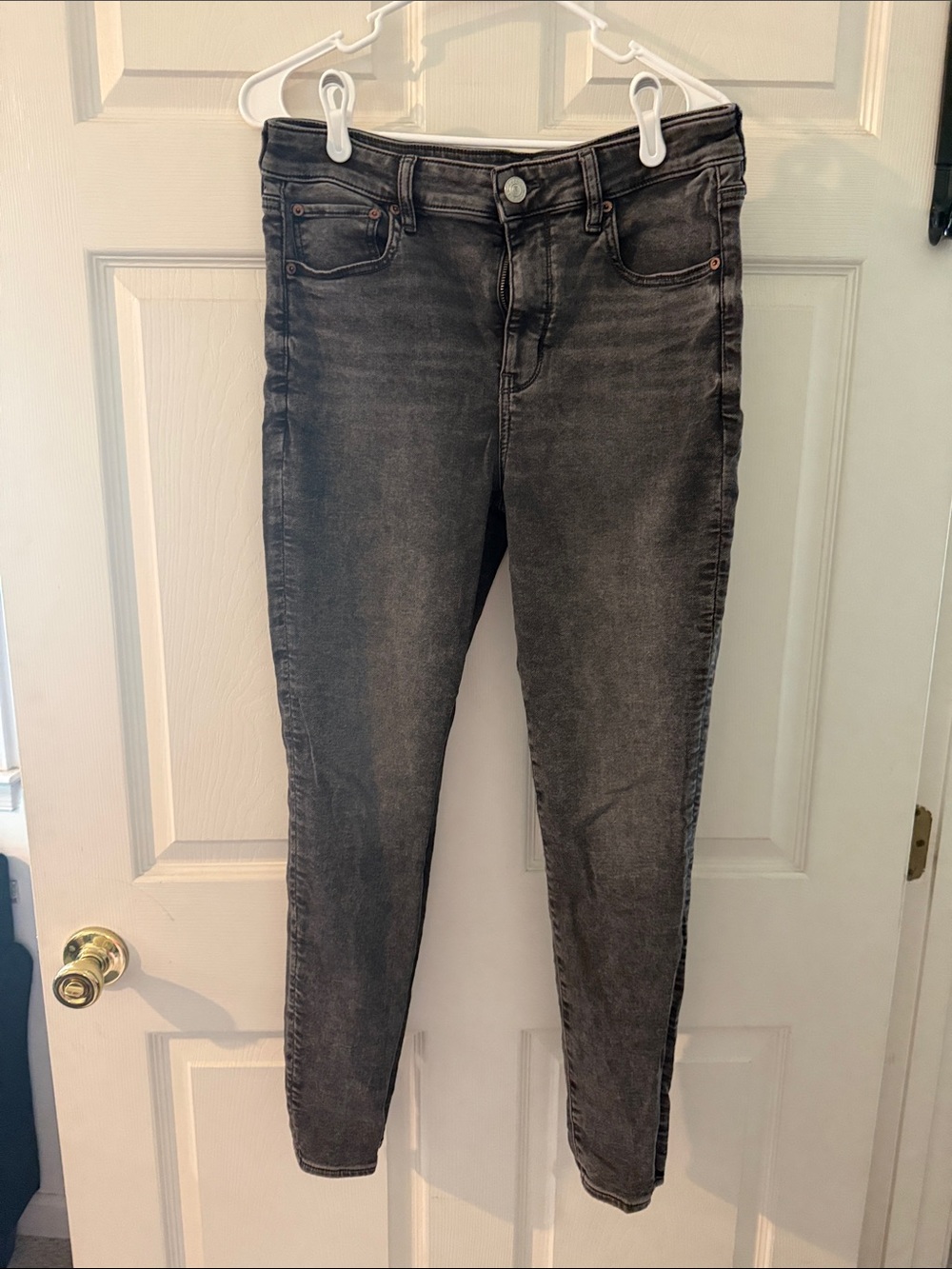 American Eagle Outfitters Charcoal Skinny Jeans